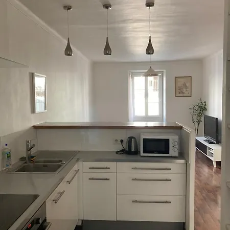 2 Pieces Climatise Au Coeur De Nice 아파트 *